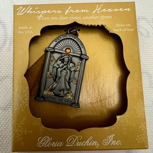 Gloria Duchin Inc Whispers From Heaven Collectible Ornament ANGEL NIB USA